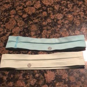 2 lulu lemon headbands